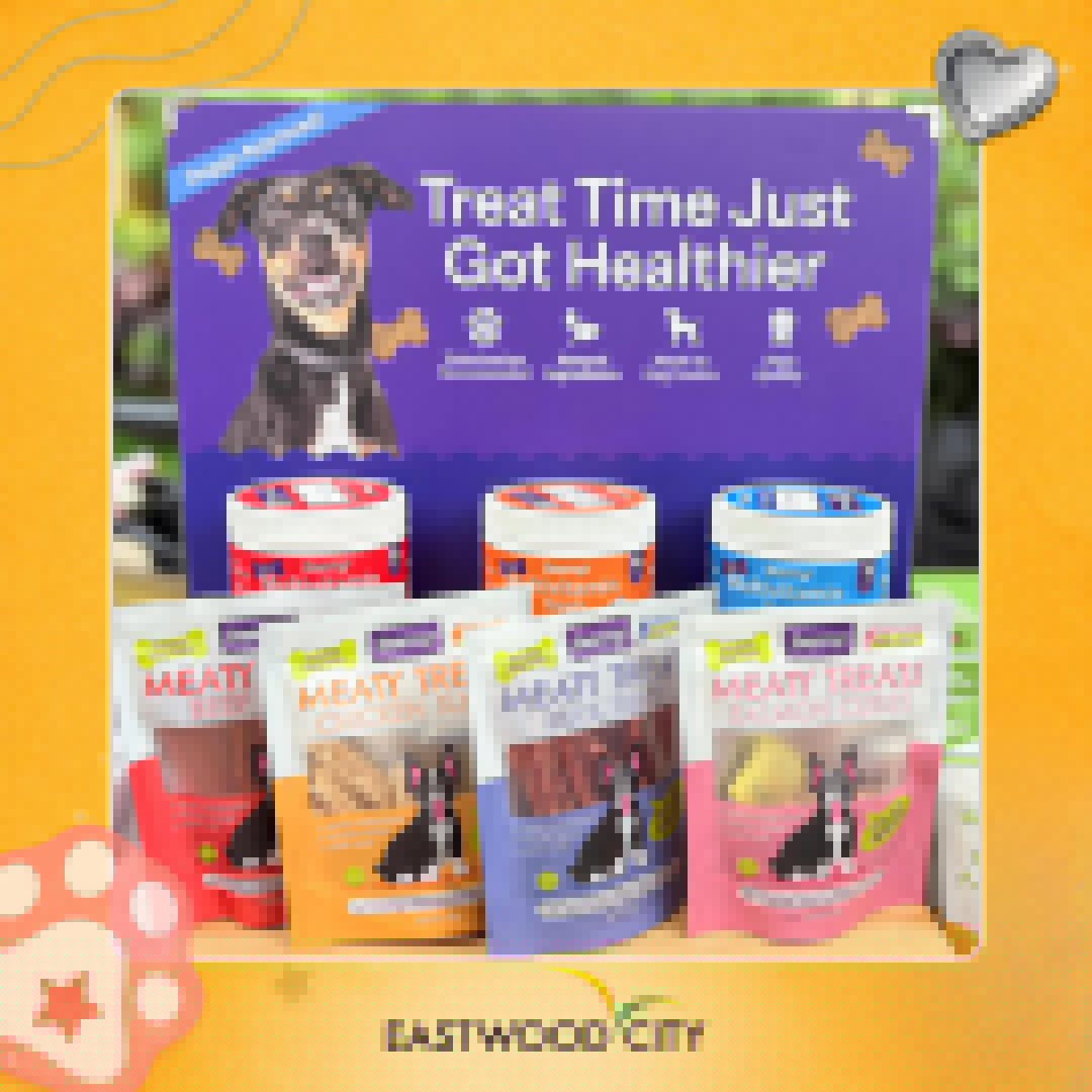 Zoomy pet treats and supplements at vendor booth